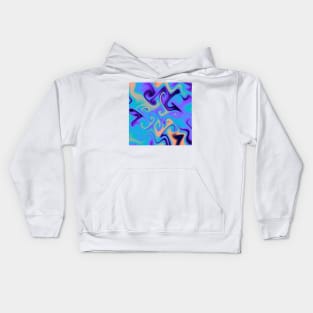 Sea whirl Kids Hoodie